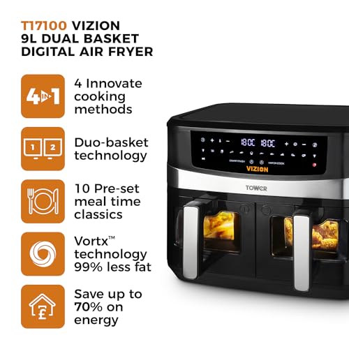 Tower Dual Basket Air Fryer