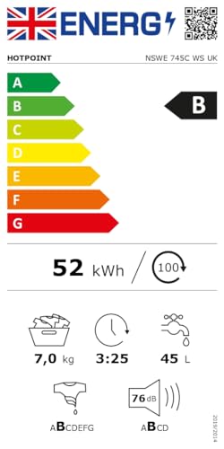 Hotpoint NSWE745CWSUK 7kg 1400
