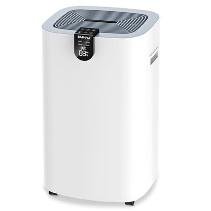 BAPHIYA 20L Dehumidifier with HEPA Filter, Low Energy Compressor