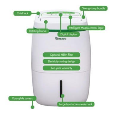 Meaco Low Energy Dehumidifier Meaco Low Energy Dehumidifier (20 Litre)