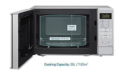 Panasonic NN-E28JMMBPQ Compact Solo Microwave Oven