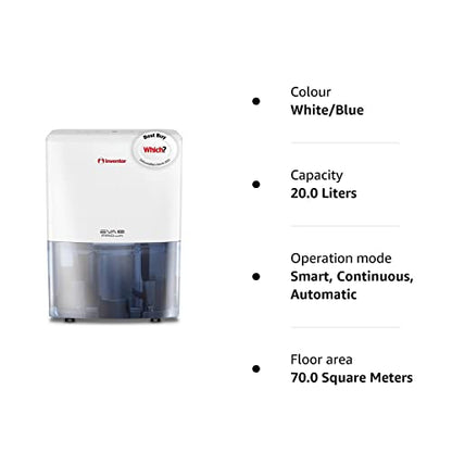 20L/Day Inventor Dehumidifier EVA ION PRO (WEE/MM0449AA)