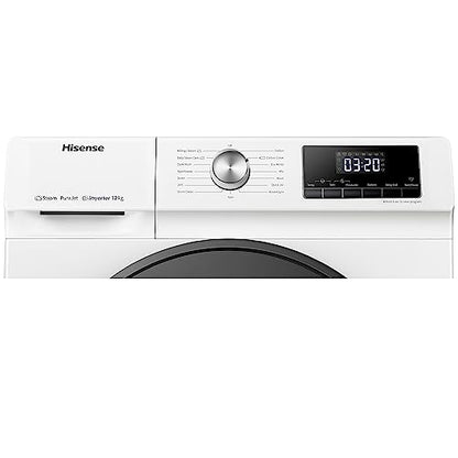 Hisense  Freestanding 12 KG Front Load Washing Durable
