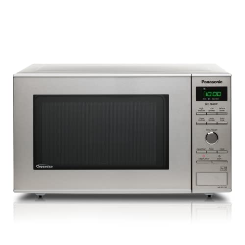 Panasonic NN-SD27HSBPQ Solo Inverter Microwave Oven, 23 Litre, 1000 W, Stainless Steel