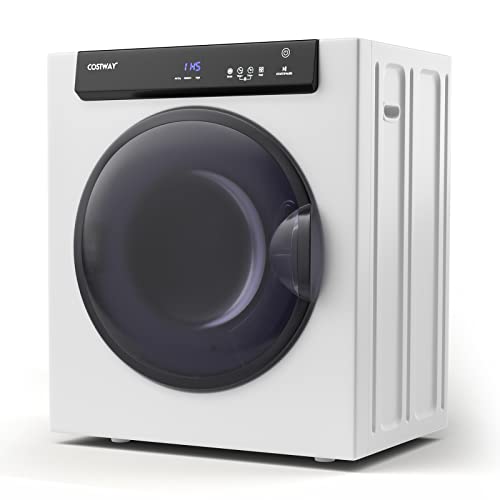 COSTWAY 4KG Vented Tumble Dryer, 1400W Freestanding Front Tumble Dryer