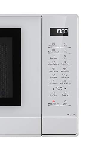 Panasonic NN-ST45KWBPQ Microwave Oven, 32 Litres, 1000W