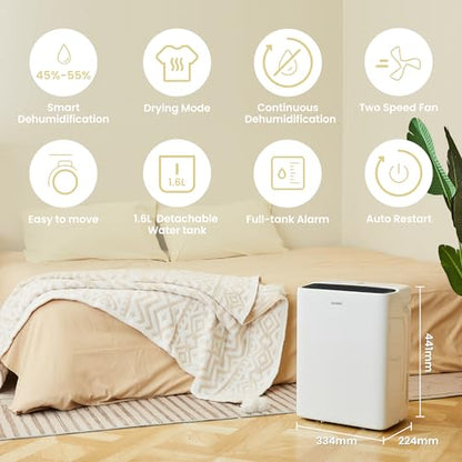 COMFEE' Dehumidifier 10L