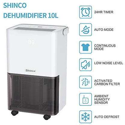 SHINCO 10L/Day Energy Efficient Electric