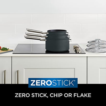 Ninja ZEROSTICK Stackable Cookware 3-Piece Pan Set