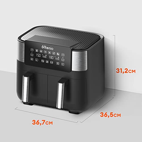 Ultenic K20 Dual Air Fryer, 6-in-1 Health Air Fryers