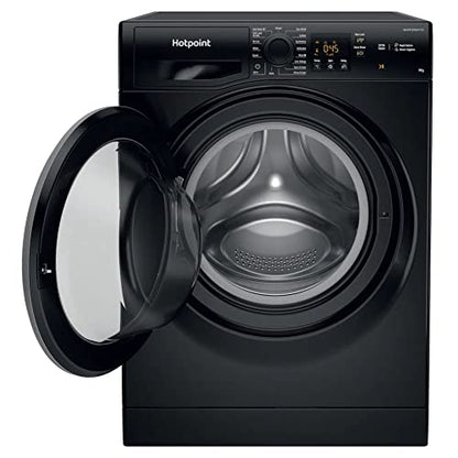 Hotpoint NSWF945CBS Black 9KG 1400RPM Washing Machine