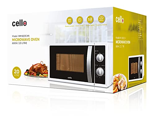 Cello 800 watt Microwave Oven