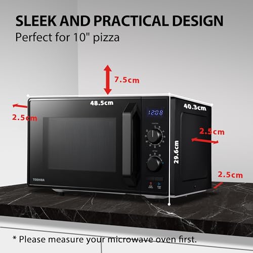 Toshiba 900w 23L Microwave Oven with 1050w Crispy Grill