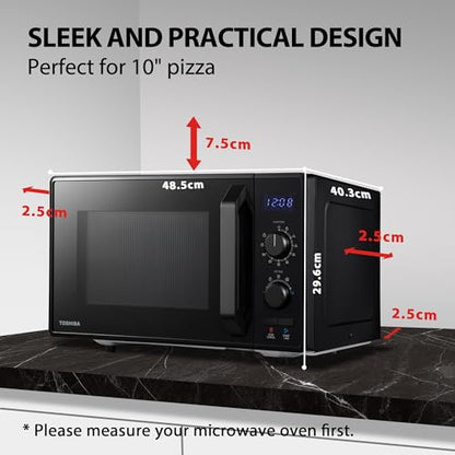 Toshiba 900w 23L Microwave Oven with 1050w Crispy Grill