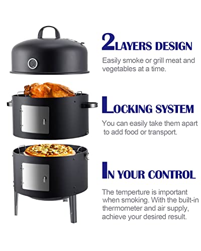 SUNLIFER Charcoal BBQ Grill