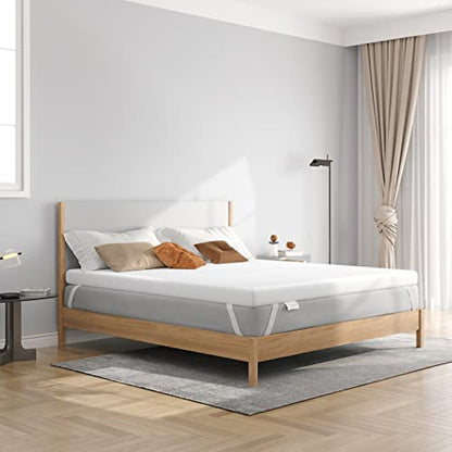 Vesgantti 4 Inch Memory Foam Mattress Topper Double