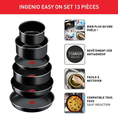 Tefal Ingenio Easy ON Pots & Pans Set