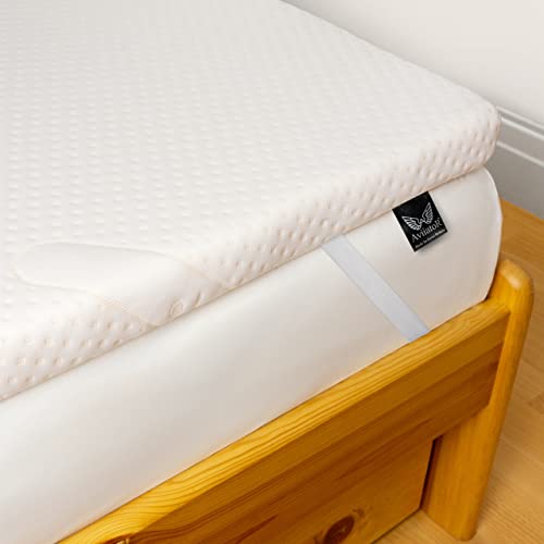 AviiatoR® 5cm Memory Foam Mattress Topper Single Bed