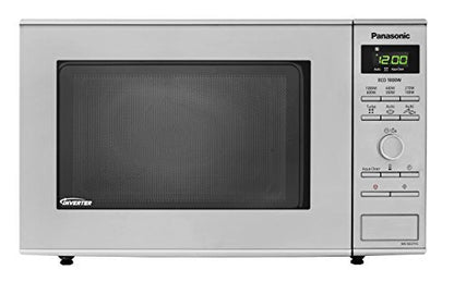 Panasonic NN-SD27HSBPQ Solo Inverter Microwave Oven, 23 Litre, 1000 W, Stainless Steel