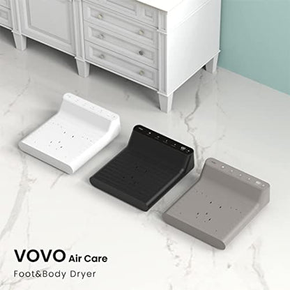 VOVO STYLEMENT BD-7700W Body & Foot Dryer, Made in Korea, Temperature & Wind Volume Controlled Dryer with Intuitive Display, Waterproof hygienic Scaffolding