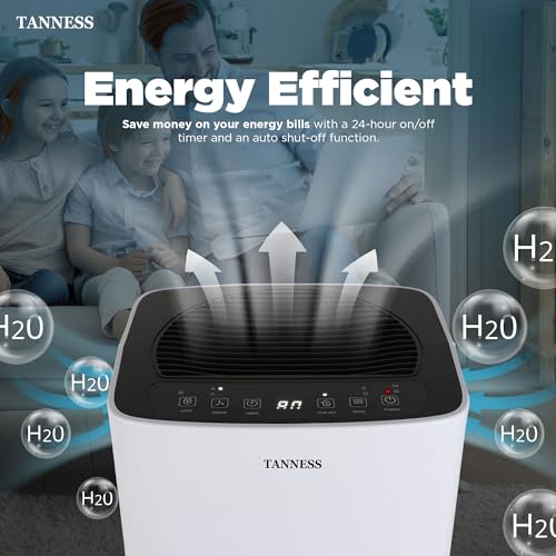 Tanness 12L Dehumidifier, Dehumidifiers For Home