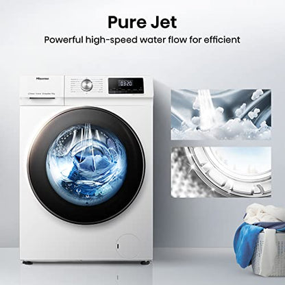 Hisense Freestanding 10 KG Front Load Washing Durable