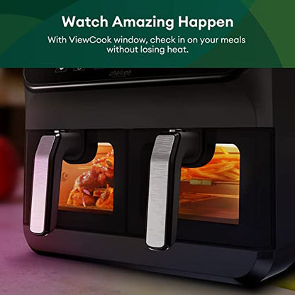 CHEFREE Dual Air Fryer, 8L Family Sized