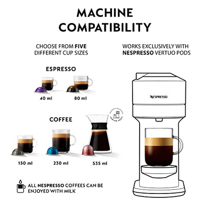 Nespresso Vertuo Next Automatic Pod Coffee Machine for Americano