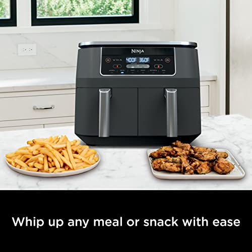 Ninja DZ201 Foodi 6-in-1 2-Basket Air Fryer