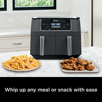 Ninja DZ201 Foodi 6-in-1 2-Basket Air Fryer