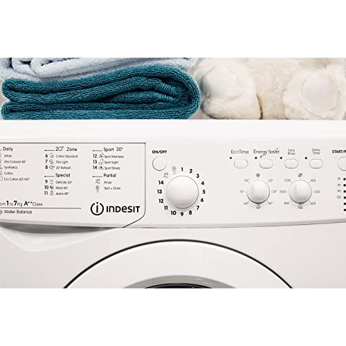 EcoTime 7kg 1200rpm Freestanding Washing Machine - White
