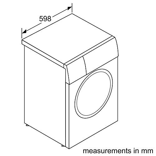 Bosch Home & Kitchen Appliances Bosch WGG04409GB
