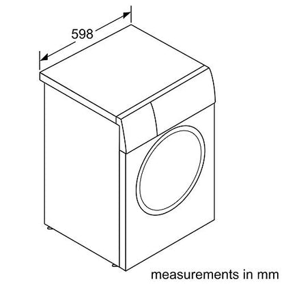 Bosch Home & Kitchen Appliances Bosch WGG04409GB