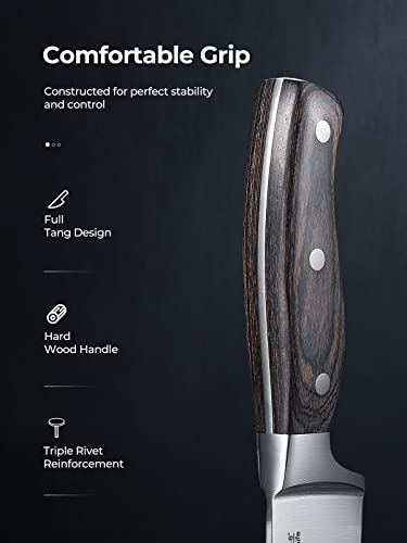 AMEGAT 15-Piece Knife Set