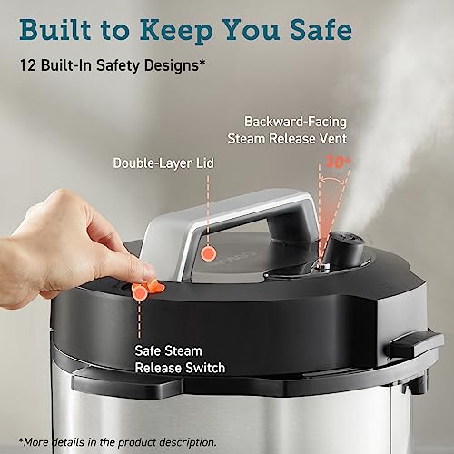 COSORI Electric Pressure Cooker 5.7L, Recipe Book