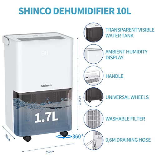 SHINCO 10L/Day Energy Efficient Electric