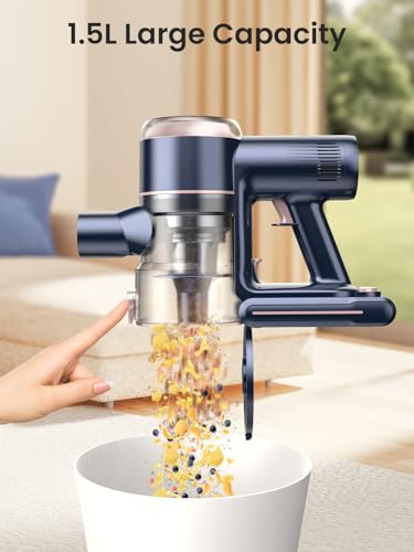 HONITURE S15 Cordless Vacuum Cleaner 450W/33Kpa Powerful Stick Vacuum
