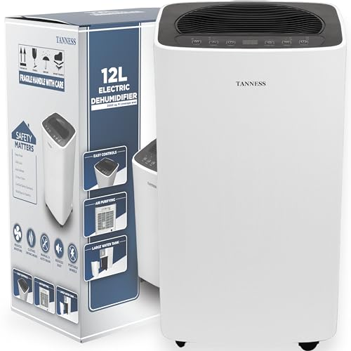 Tanness 12L Dehumidifier, Dehumidifiers For Home