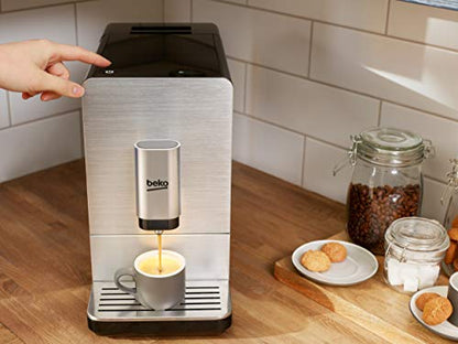 Beko Bean to Cup Coffee Machine Stainless Steel