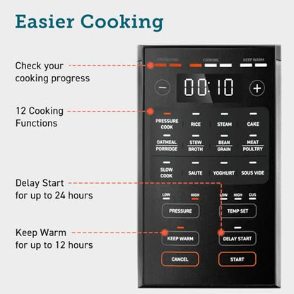 COSORI Electric Pressure Multi Cooker 5.7L