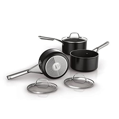 Ninja ZEROSTICK Essentials Cookware 3-Piece Saucepan Set