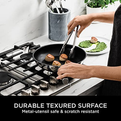 Ninja Stainless Steel Cookware 3-Piece Saucepan Set