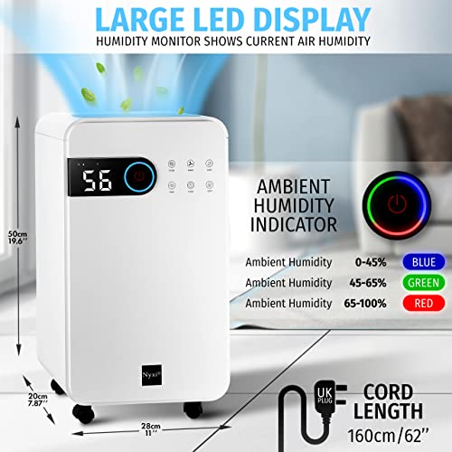 Nyxi Home Dehumidifier 12L per Day