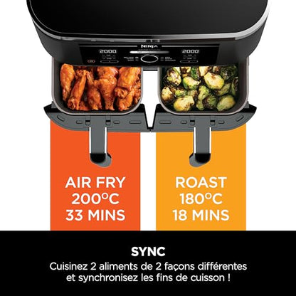 Ninja Foodi MAX Dual Zone Hot Air Fryer