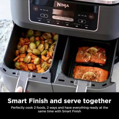 Ninja DZ201 Foodi 6-in-1 2-Basket Air Fryer
