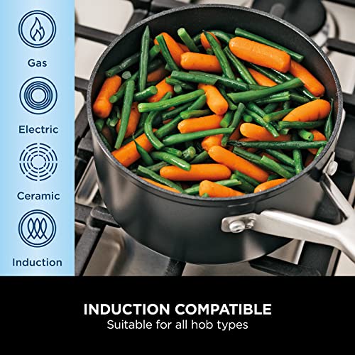 Ninja ZEROSTICK Essentials Cookware 3-Piece Saucepan Set