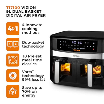 Tower Dual Basket Air Fryer