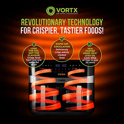 Tower Dual Basket Air Fryer