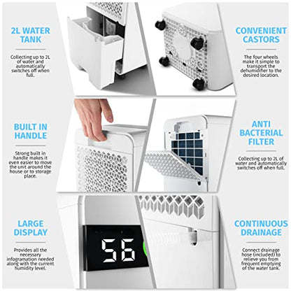 Nyxi Home Dehumidifier 12L per Day
