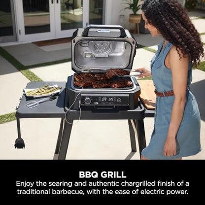 Ninja Woodfire Pro XL Electric BBQ Grill & Smoker with Digital Probe